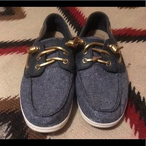 Free Shipping Sperry Boat Shoe, Sparkly Blue